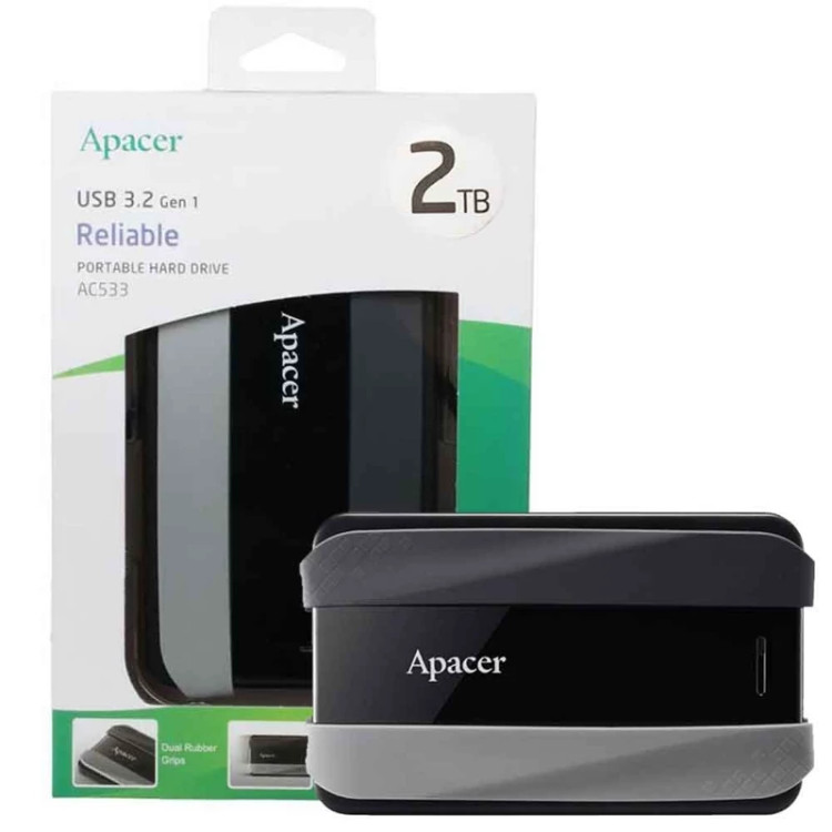حافظه اچ دی دی اکسترنال اپیسر مدل AC533 ظرفیت 2 ترابایت