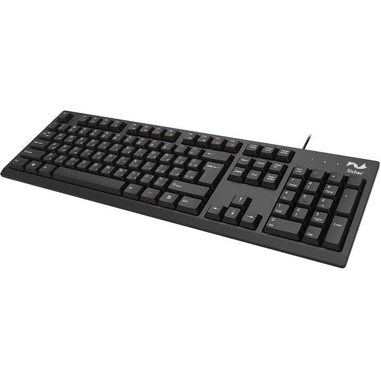 کیبورد باسیم زیچر مدل Sicher KB110